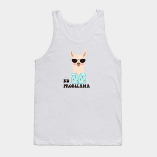 llama - no probllama - funny Tank Top